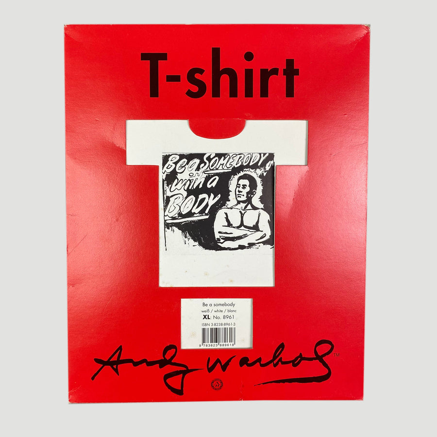 90's Andy Warhol ‘Be Somebody’ Boxed T-Shirt