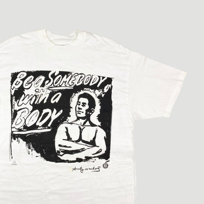 90's Andy Warhol ‘Be Somebody’ Boxed T-Shirt
