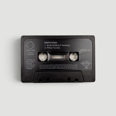 1992 Nirvana In Bloom UK Cassette Single