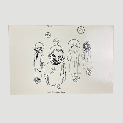2004 Chris Cunningham + Aphex Twin Postcard