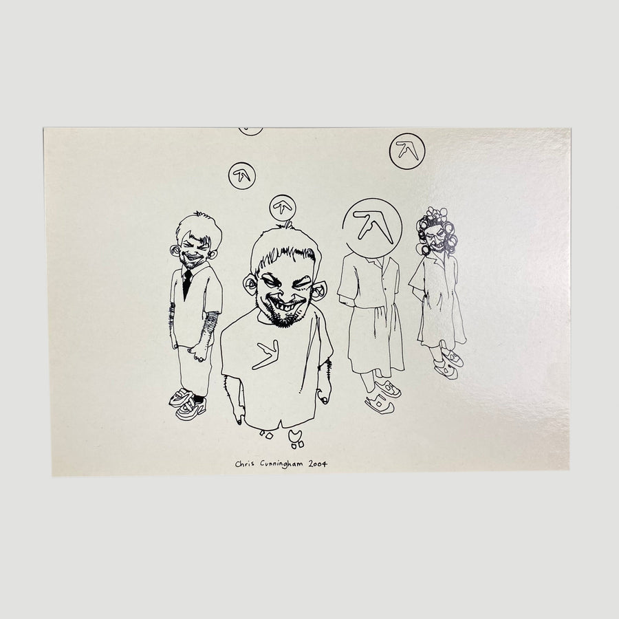 2004 Chris Cunningham + Aphex Twin Postcard