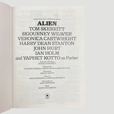 1979 The Book of Alien 1st Edition