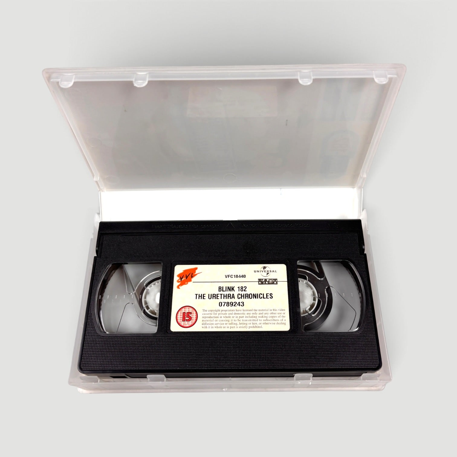 1999 Blink 182 The Urethra Chronicles UK VHS