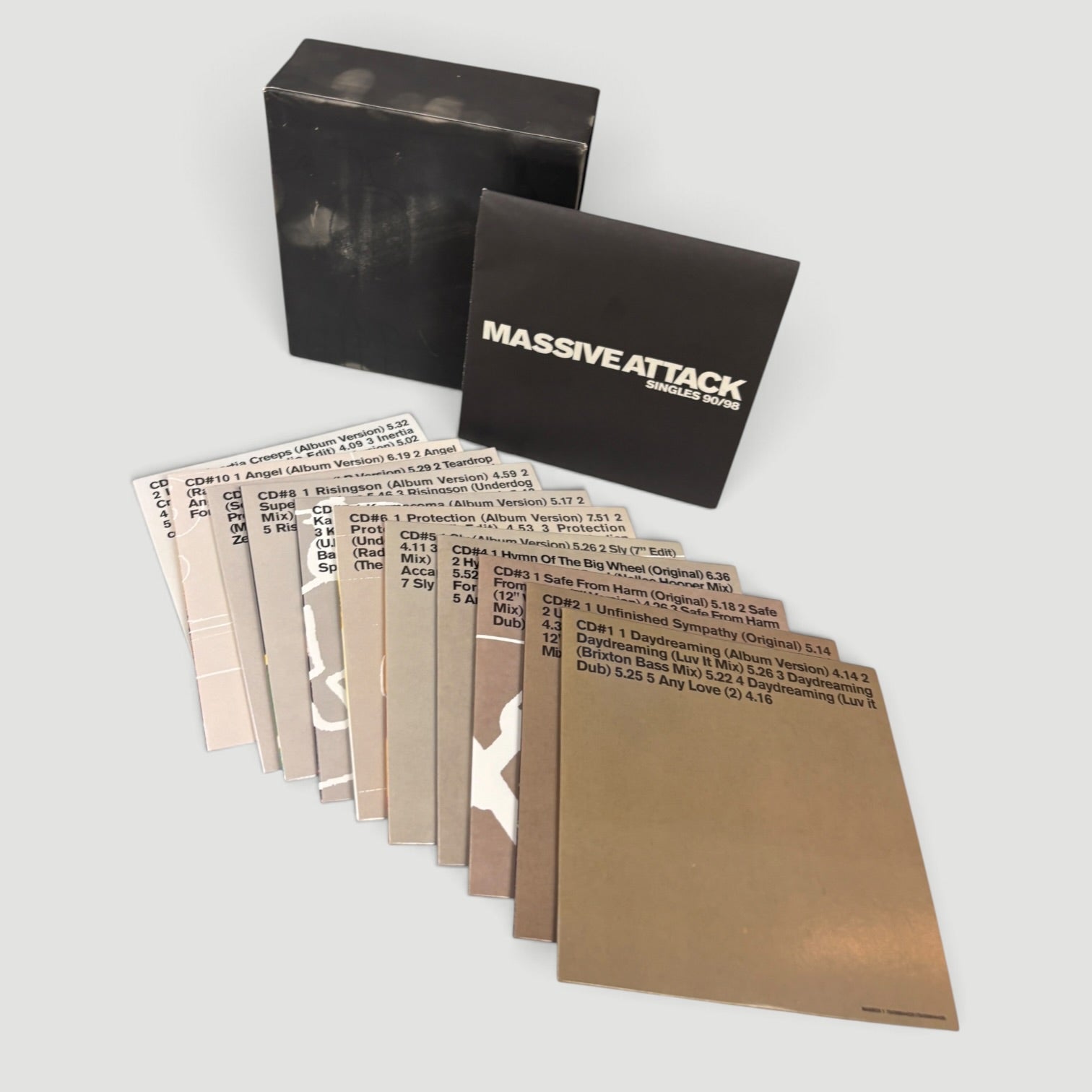 1998 Massive Attack SIngles 90/98 UK 11 CD Thermal Boxset