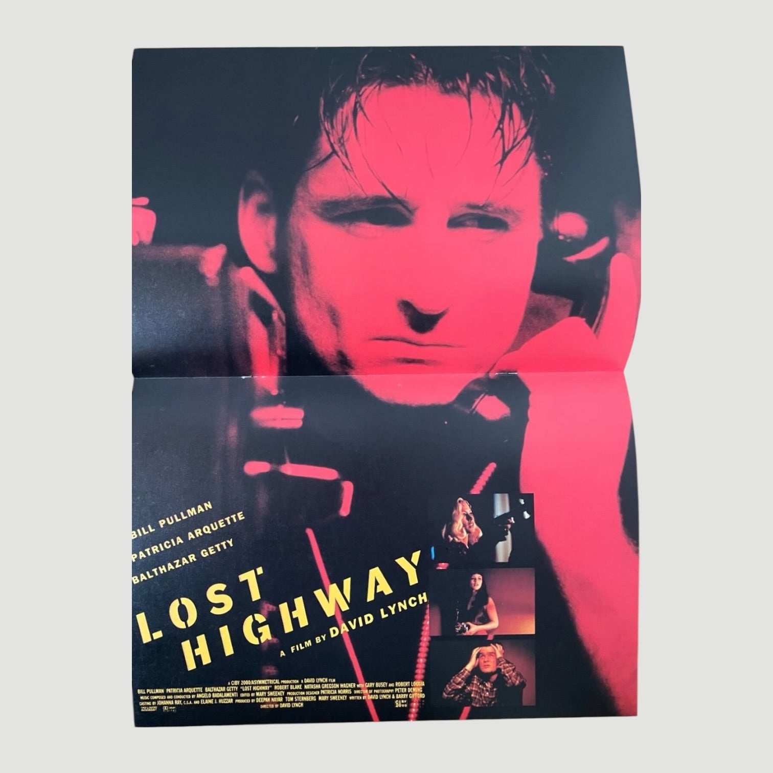 1997 Lost Highway Japanese Release Programme