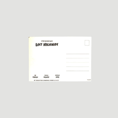 1997 Lost Highway Promo Postcard