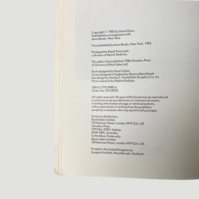 1985 Talking Heads: The Band and Their Music