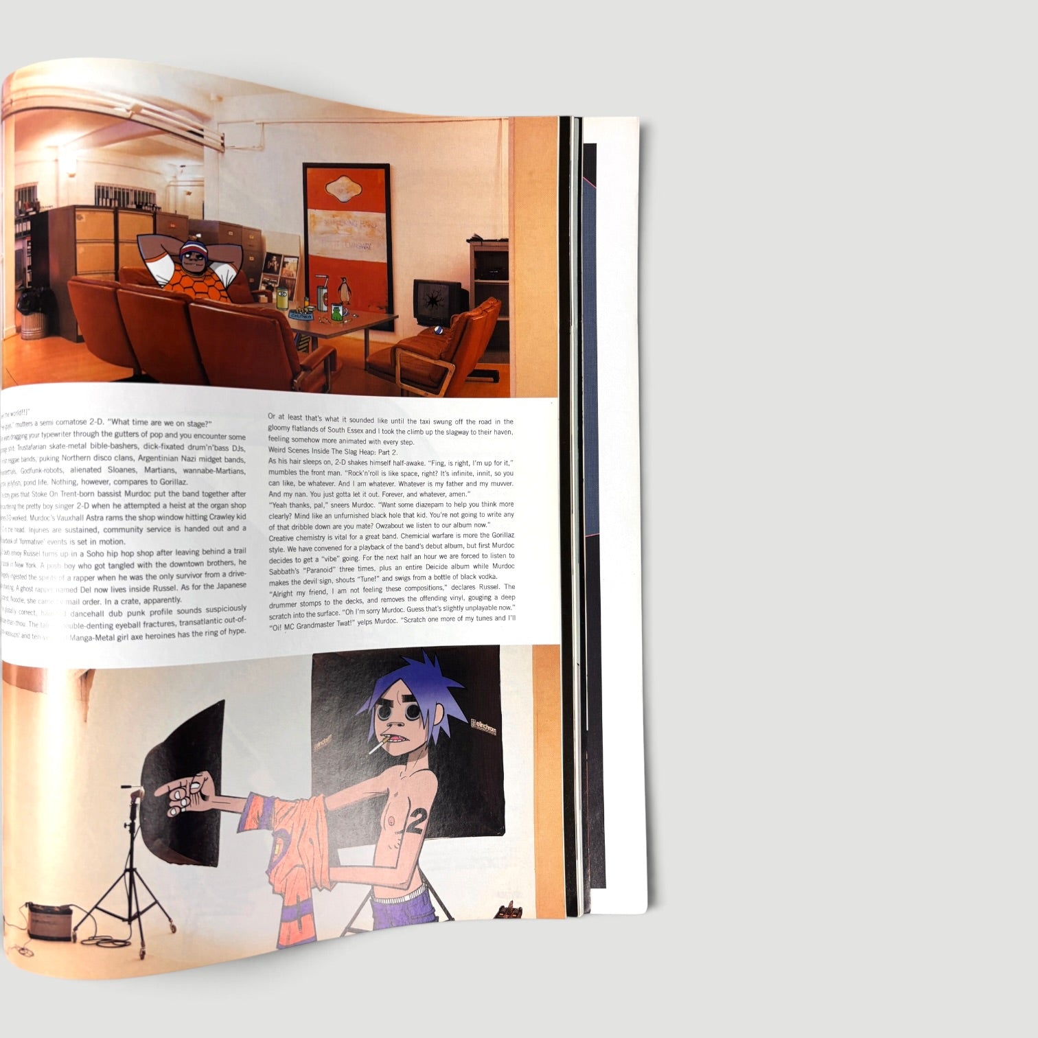 2001 Dazed & Confused Gorillaz Cover Issue