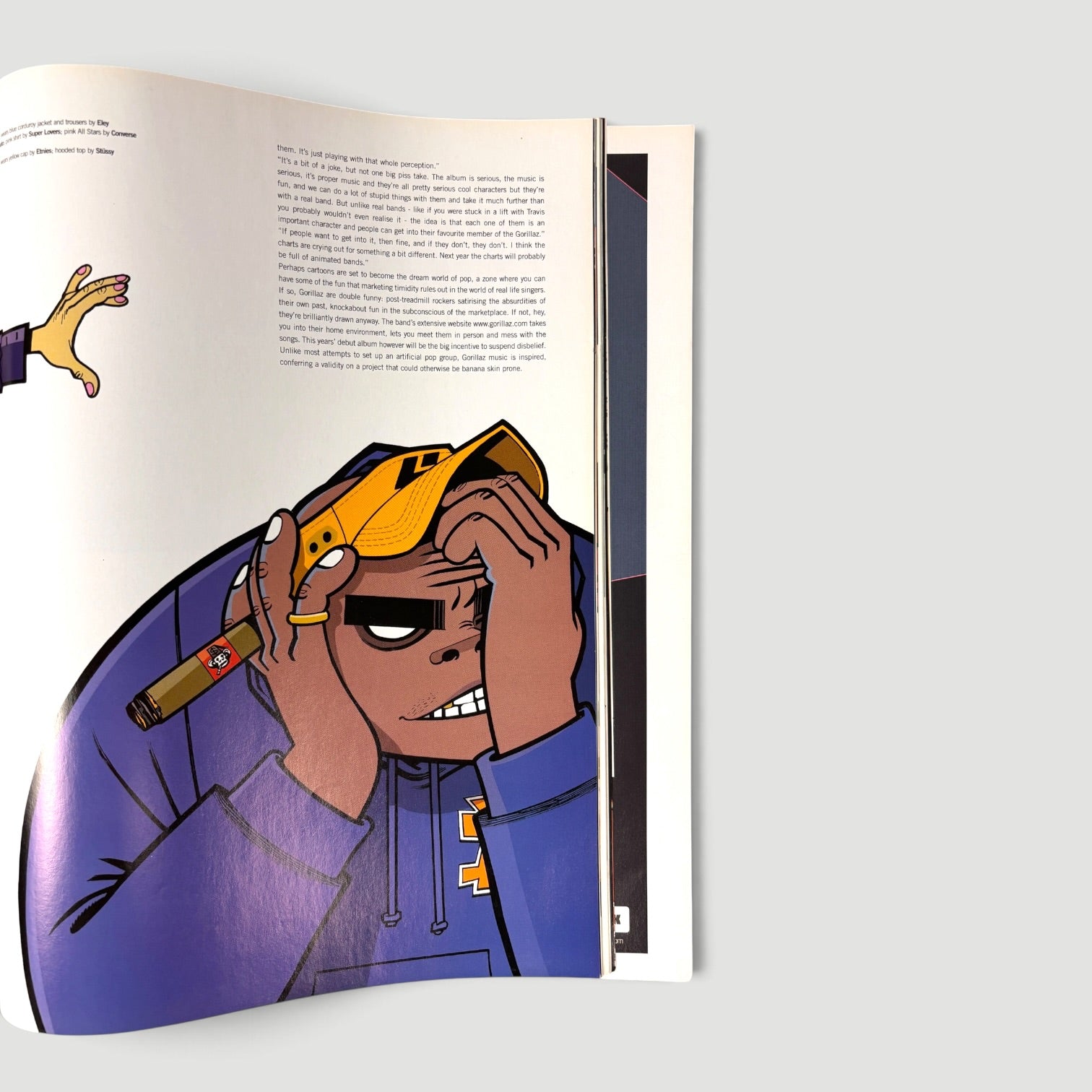 2001 Dazed & Confused Gorillaz Cover Issue