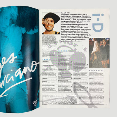 1986 i-D Magazine Step On It! Issue