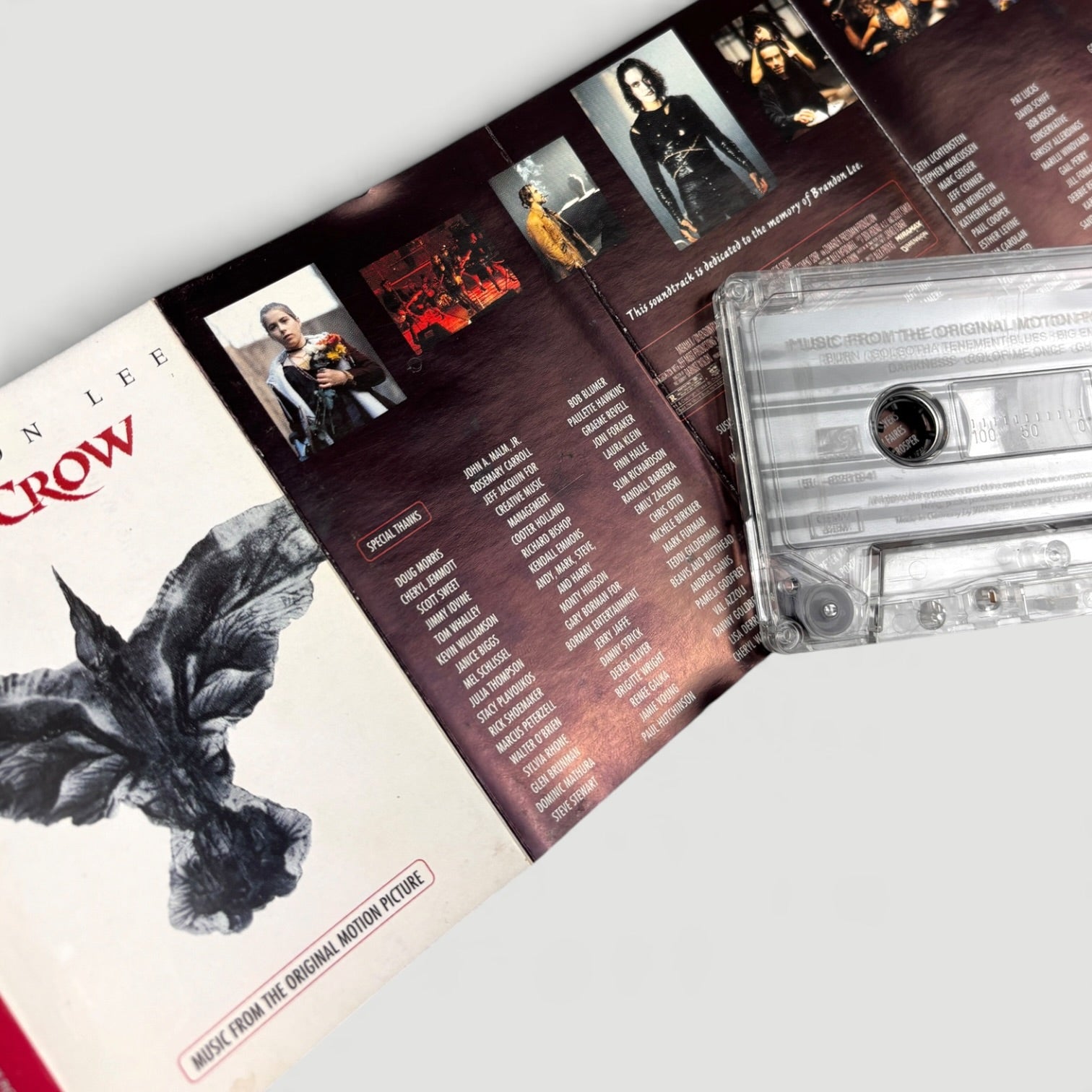 1994 The Crow UK OST Cassette