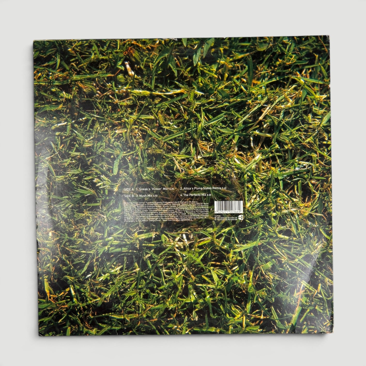 1996 Sneaker Pimps Six Underground UK 12" Single