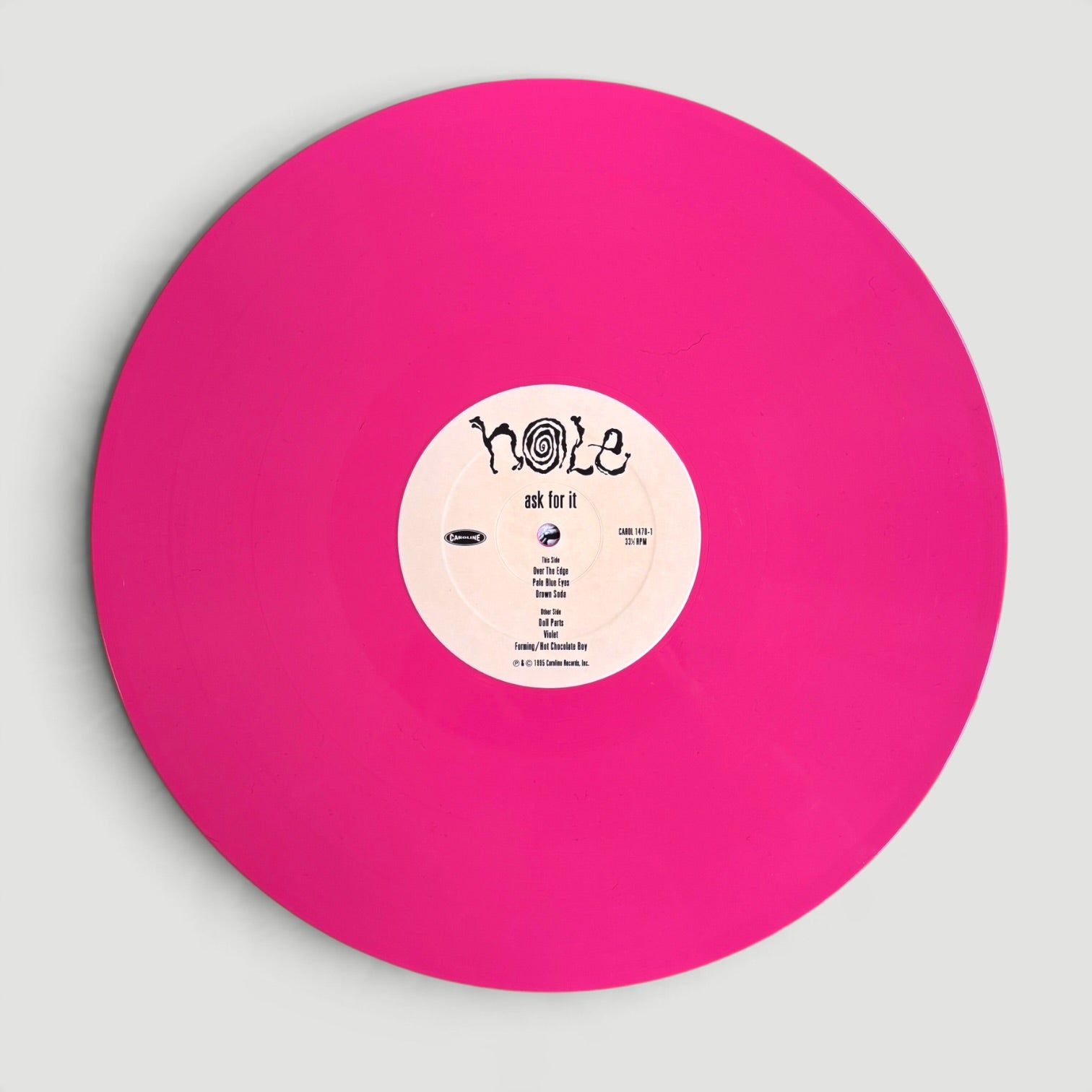 1995 Hole Asking For It UK Vinyl Single