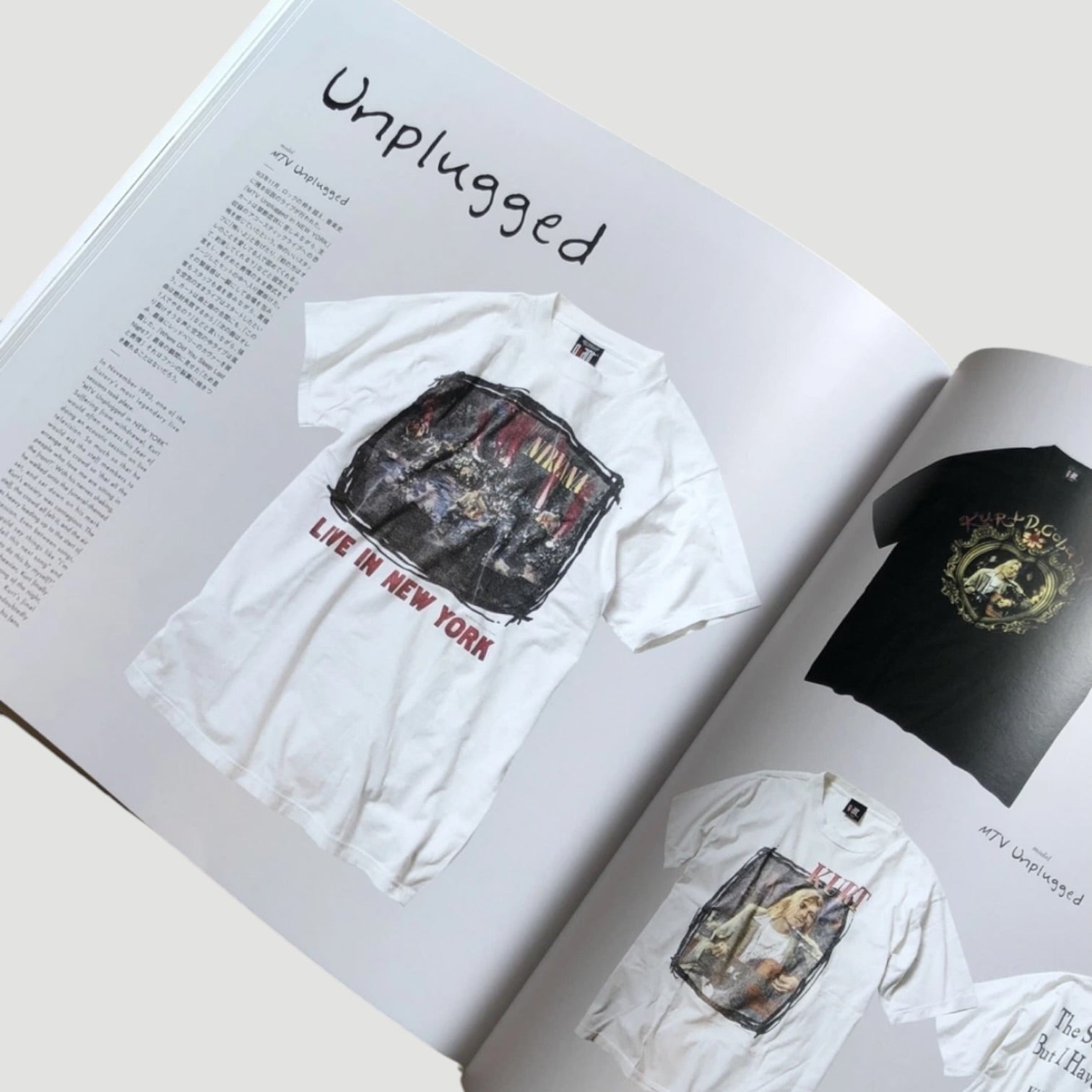 2017 HELLOH? Nirvana T-Shirt Book (Japanese 1st ED. HB)