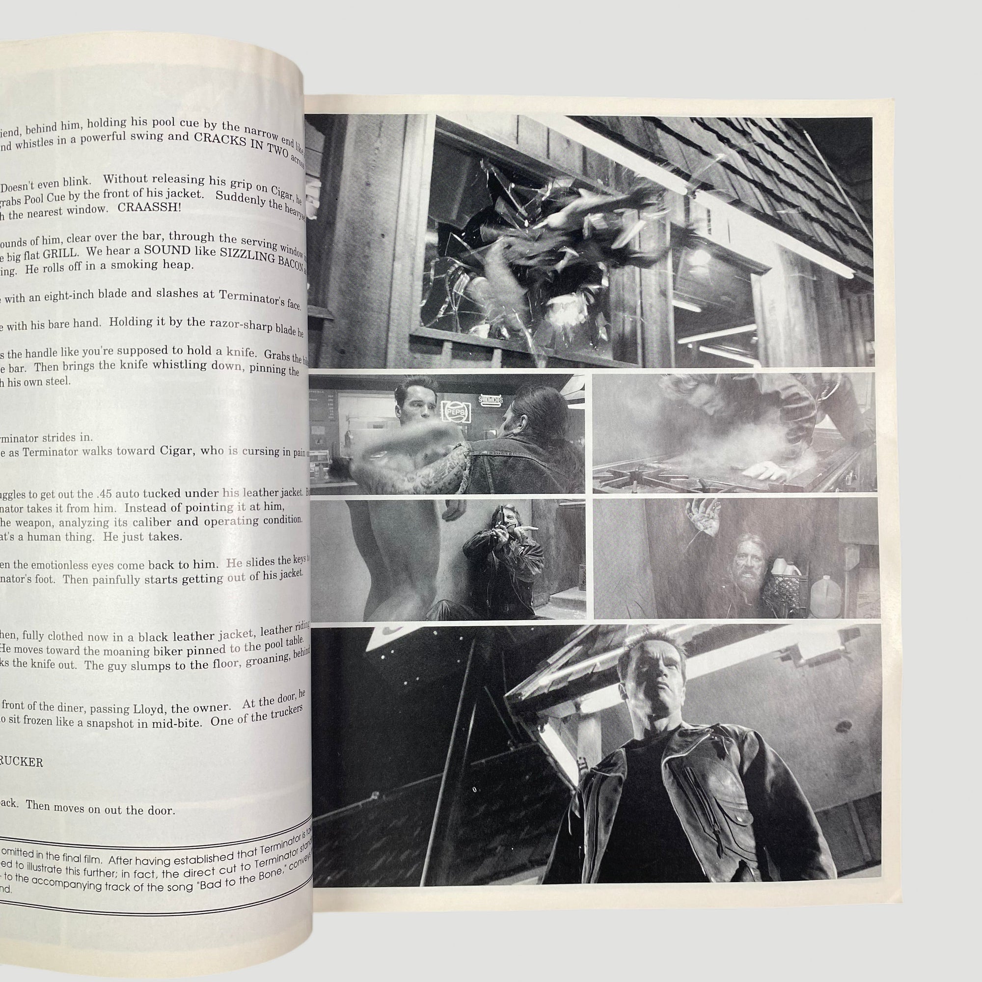 1991 Terminator 2 Judgement Day Movie Book