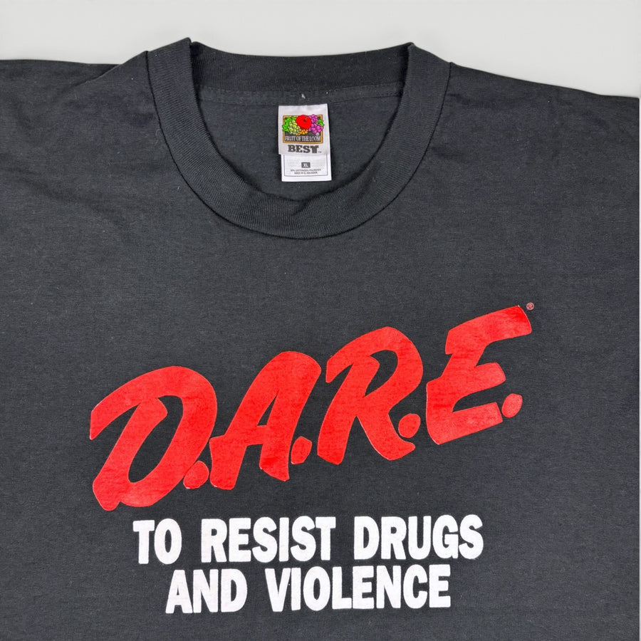 90's D.A.R.E. To Resist Drugs & Violence T-Shirt