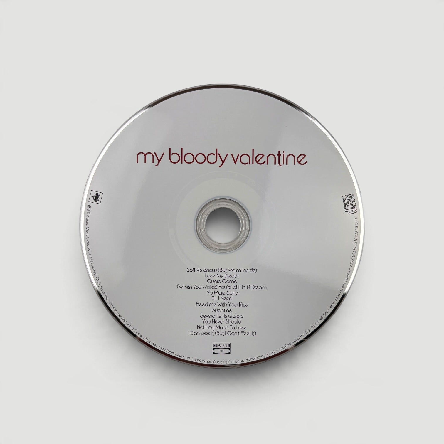 2012 My Bloody Valentine Isn't Anything Japanese CD