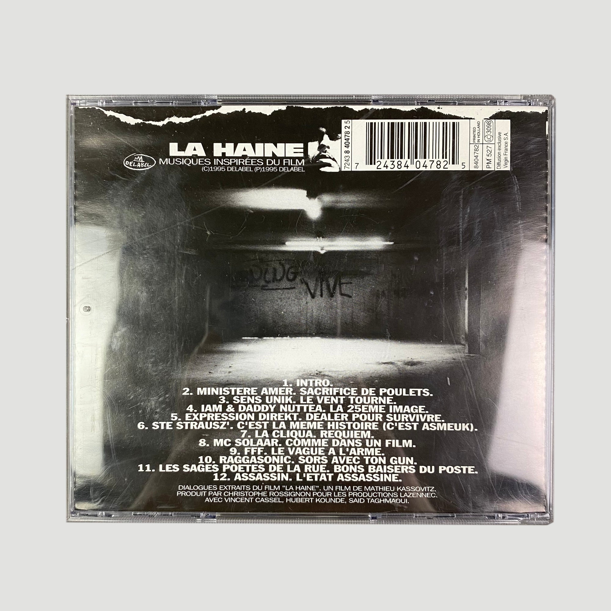 90’s La Haine ‘Inspired by’ CD