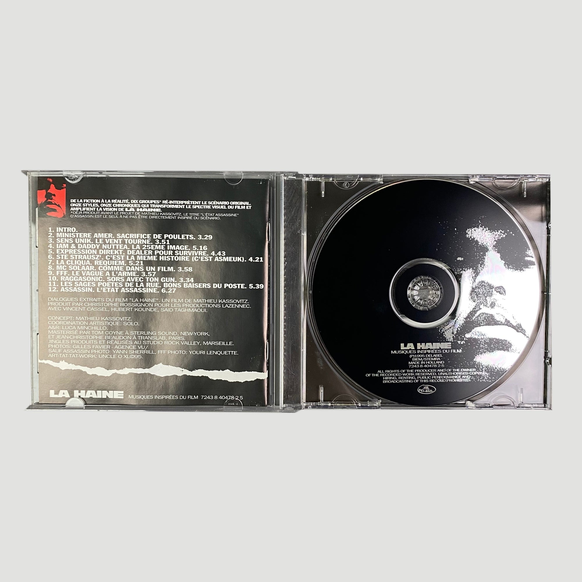 90’s La Haine ‘Inspired by’ CD