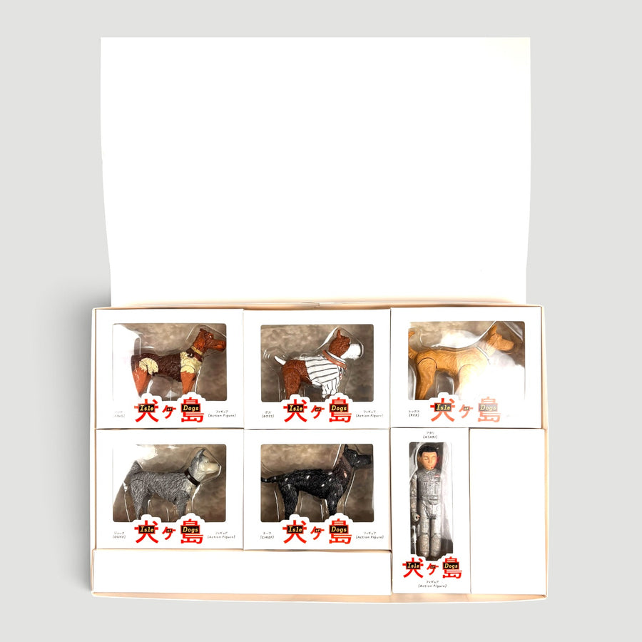 2018 Isle of Dogs Atari Promo 6 x Action Figure Set