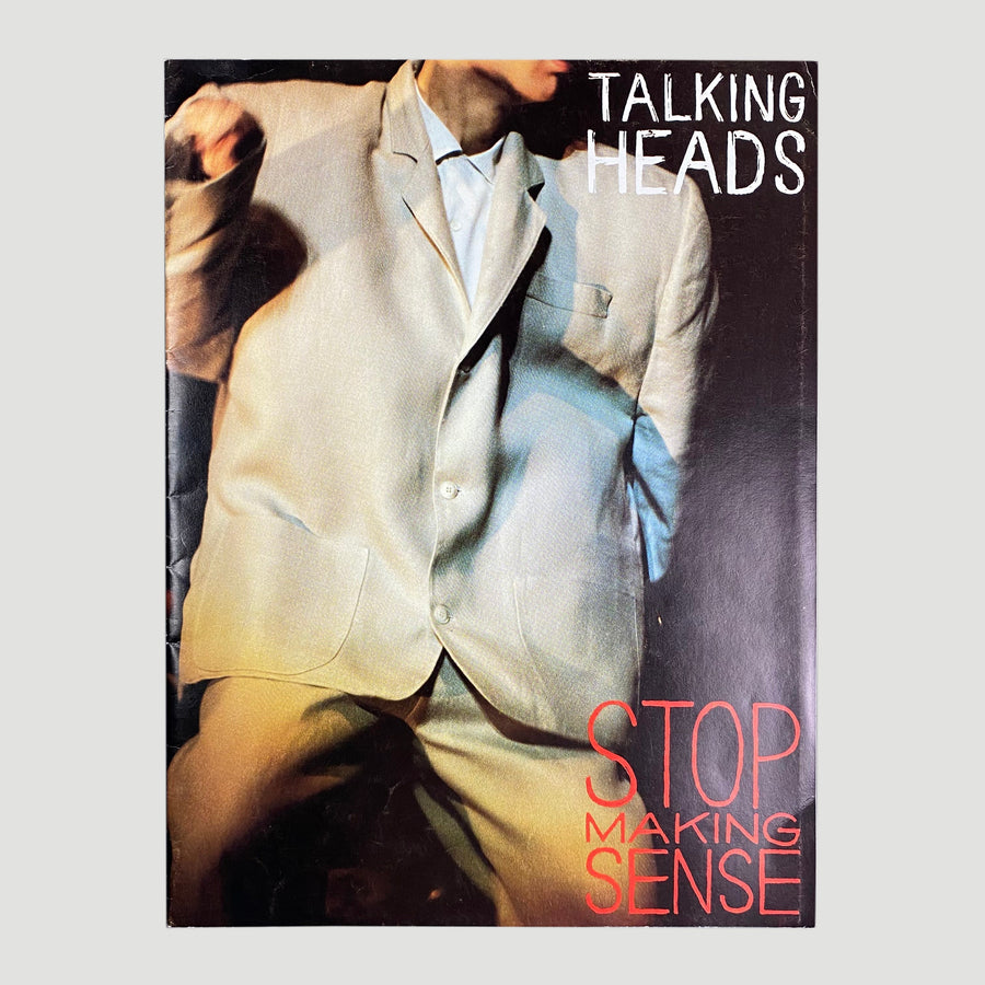 1983 Talking Heads Stop Making Sense Programme