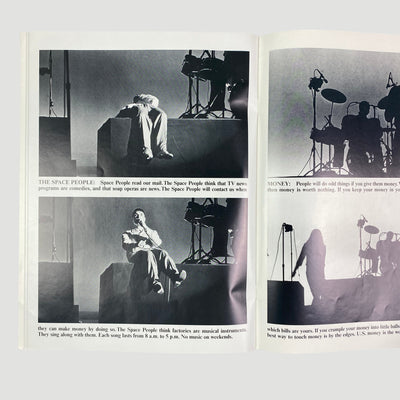 1983 Talking Heads Stop Making Sense Programme