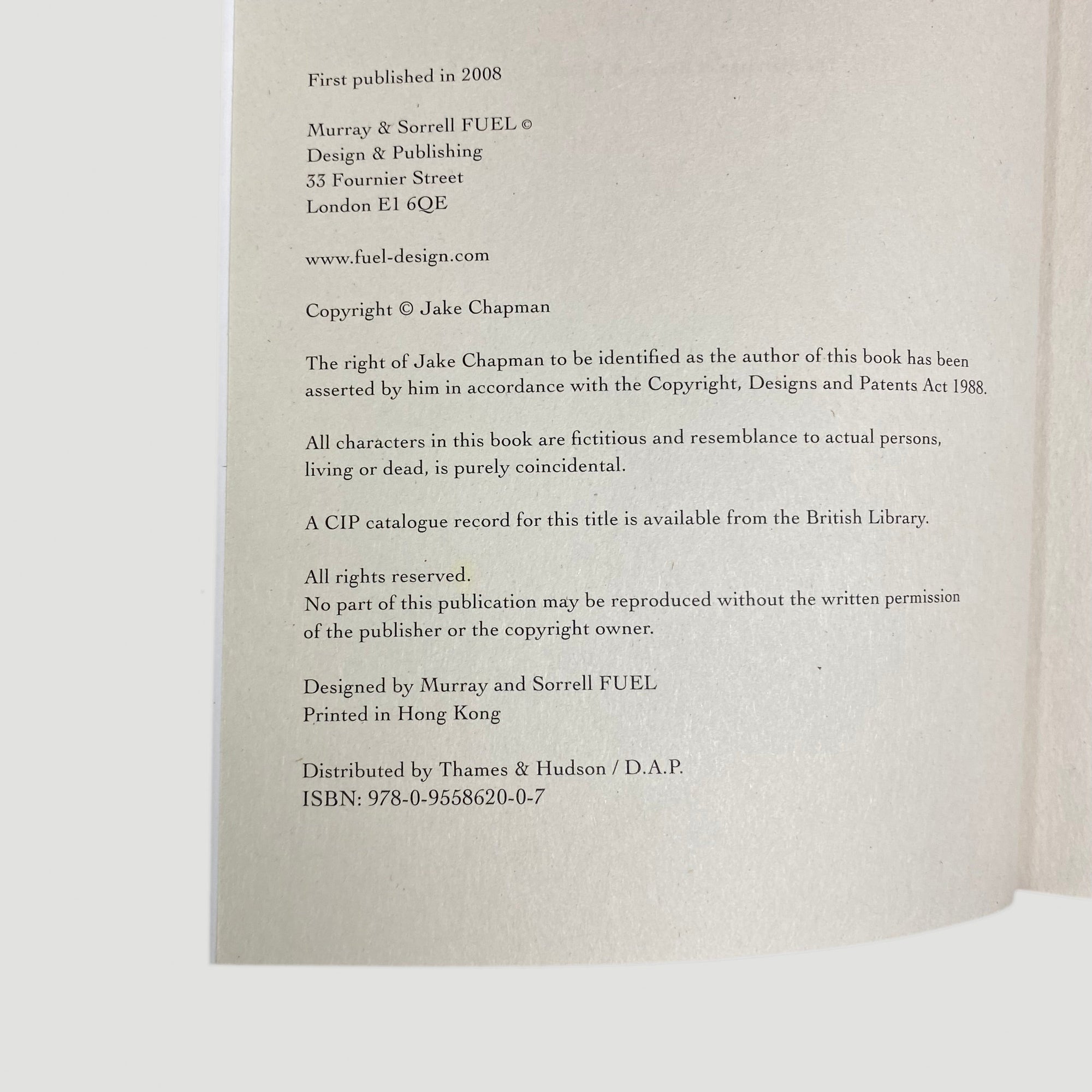 2008 Jake Chapman The Marriage Of Reason and Squalor (Signed/Numbered)