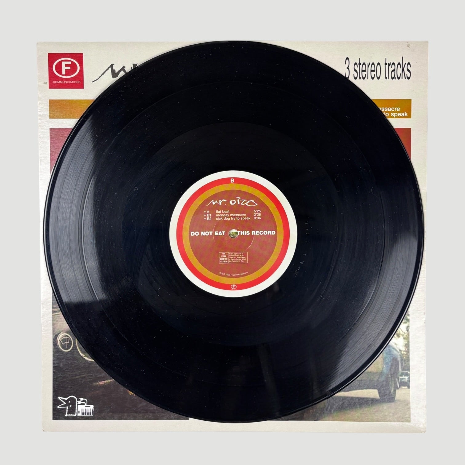 1999 Mr. Oizo Flat Beat UK 12" Single