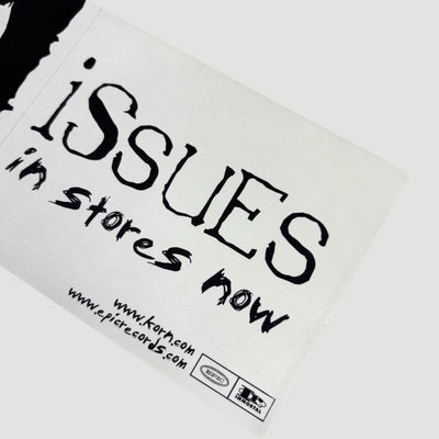 1999 Korn Issues Bumper Sticker