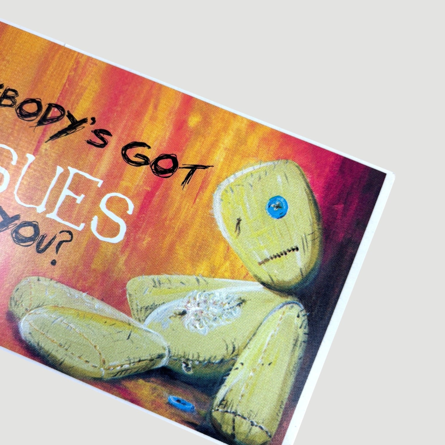 1999 Korn Issues Bumper Sticker