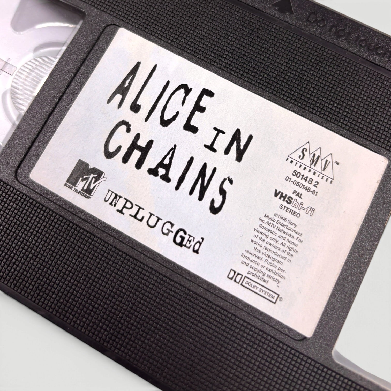 1996 Alice in Chains Unplugged UK VHS