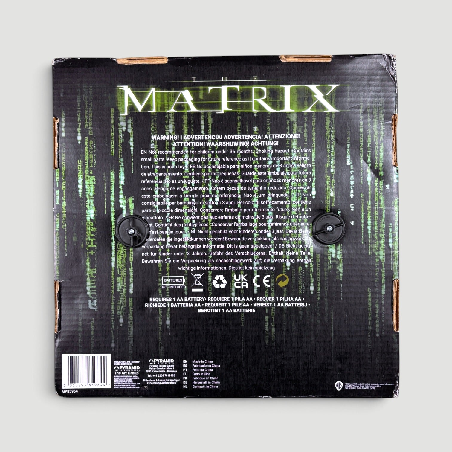 2003 The Matrix Reloaded Wall Clock (Boxed)