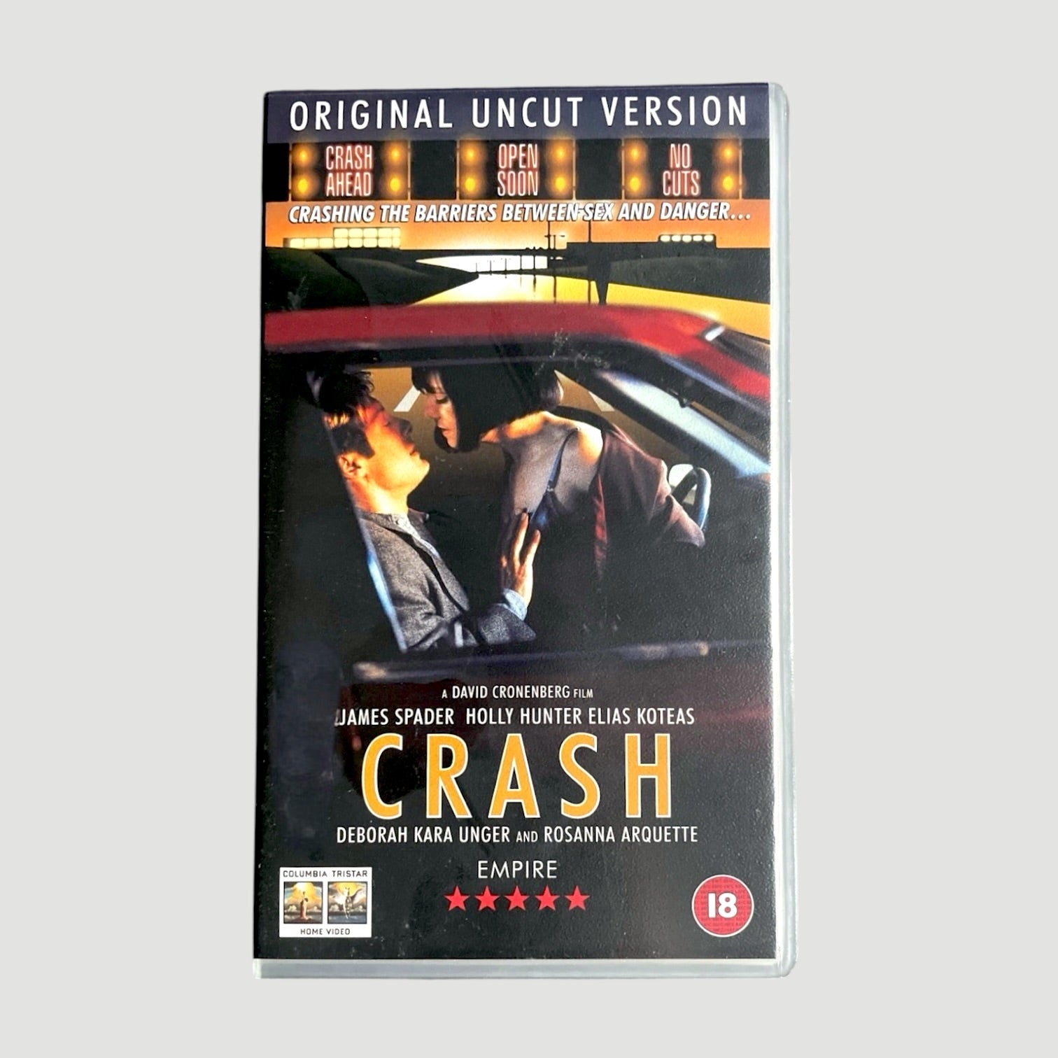 1996 David Cronenberg Crash EX-Rental UK VHS