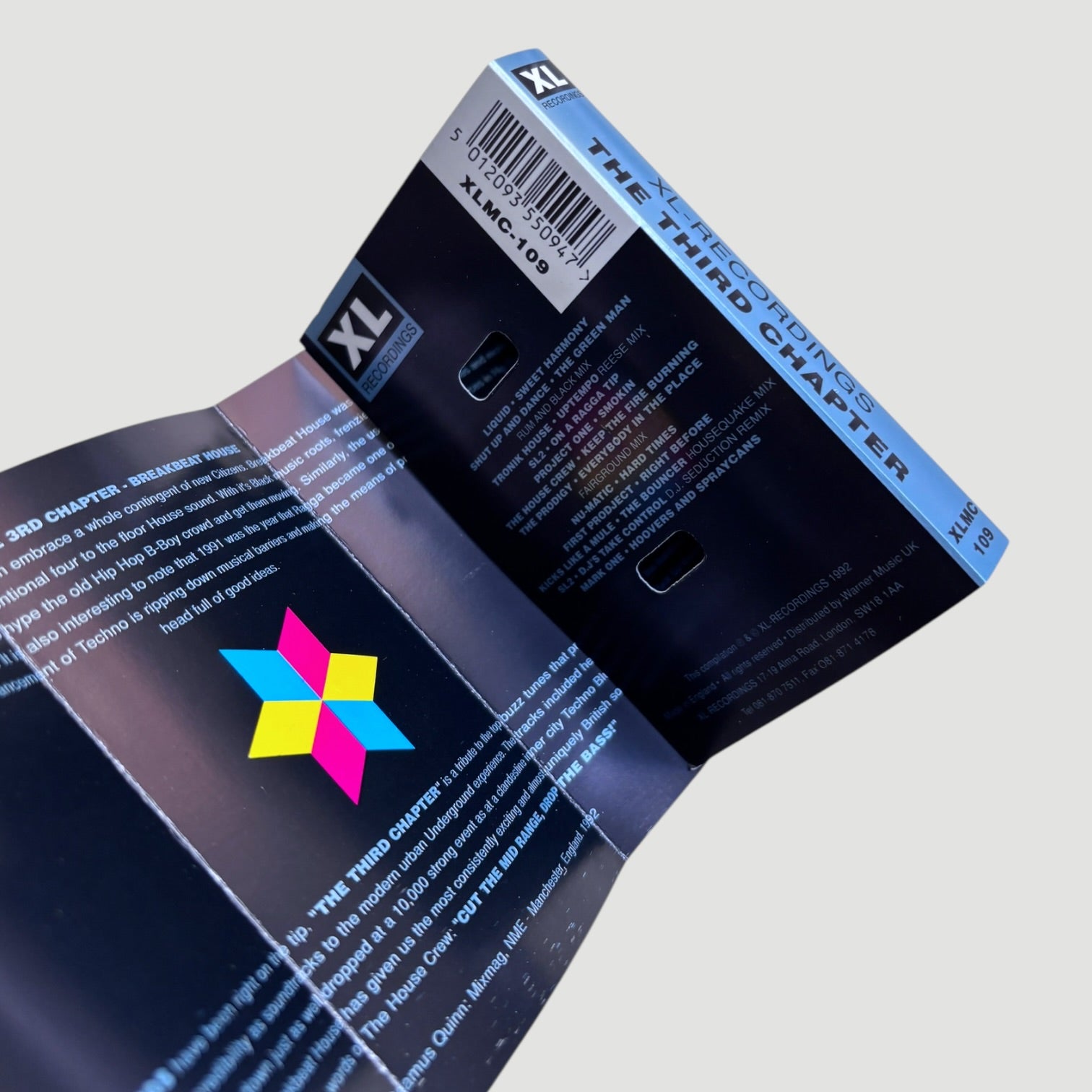 1992 XL Compilation The Third Chapter UK Cassette