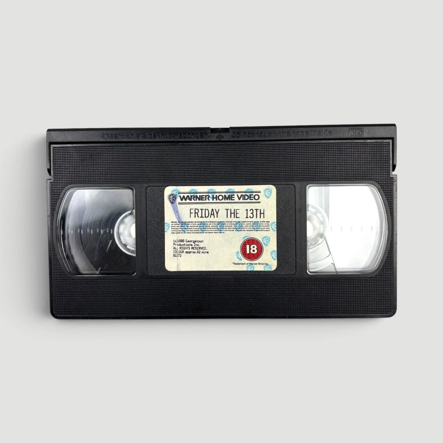 80's Friday the 13th UK VHS