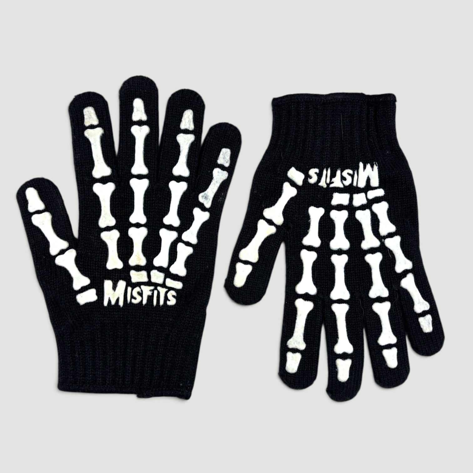 2007 Misfits Skeleton Gloves