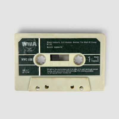 1973 Black Sabbath Black Sabbath 1st Issue UK Cassette