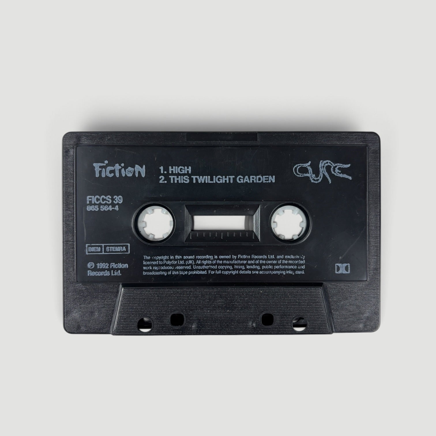 1992 The Cure High UK Cassette Single