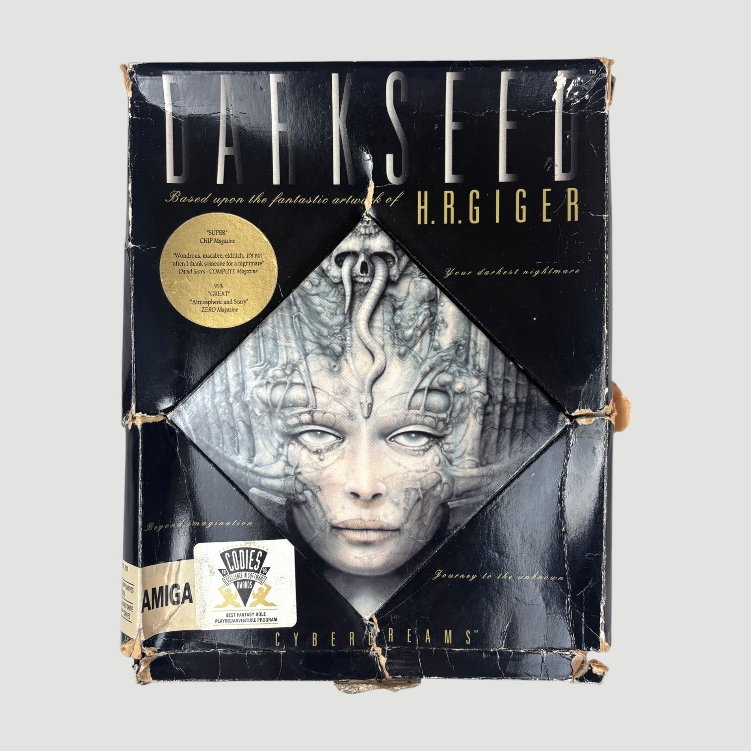 1992 H.R. Giger Dark Seed Amiga Game