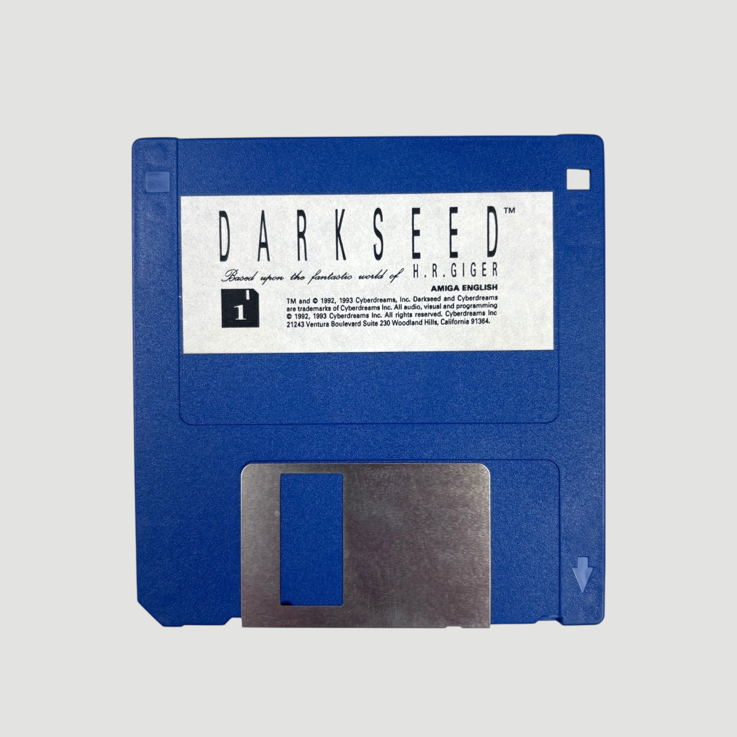 1992 H.R. Giger Dark Seed Amiga Game