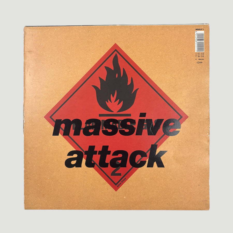 1991 Massive Attack Blue Lines UK 1st Press LP