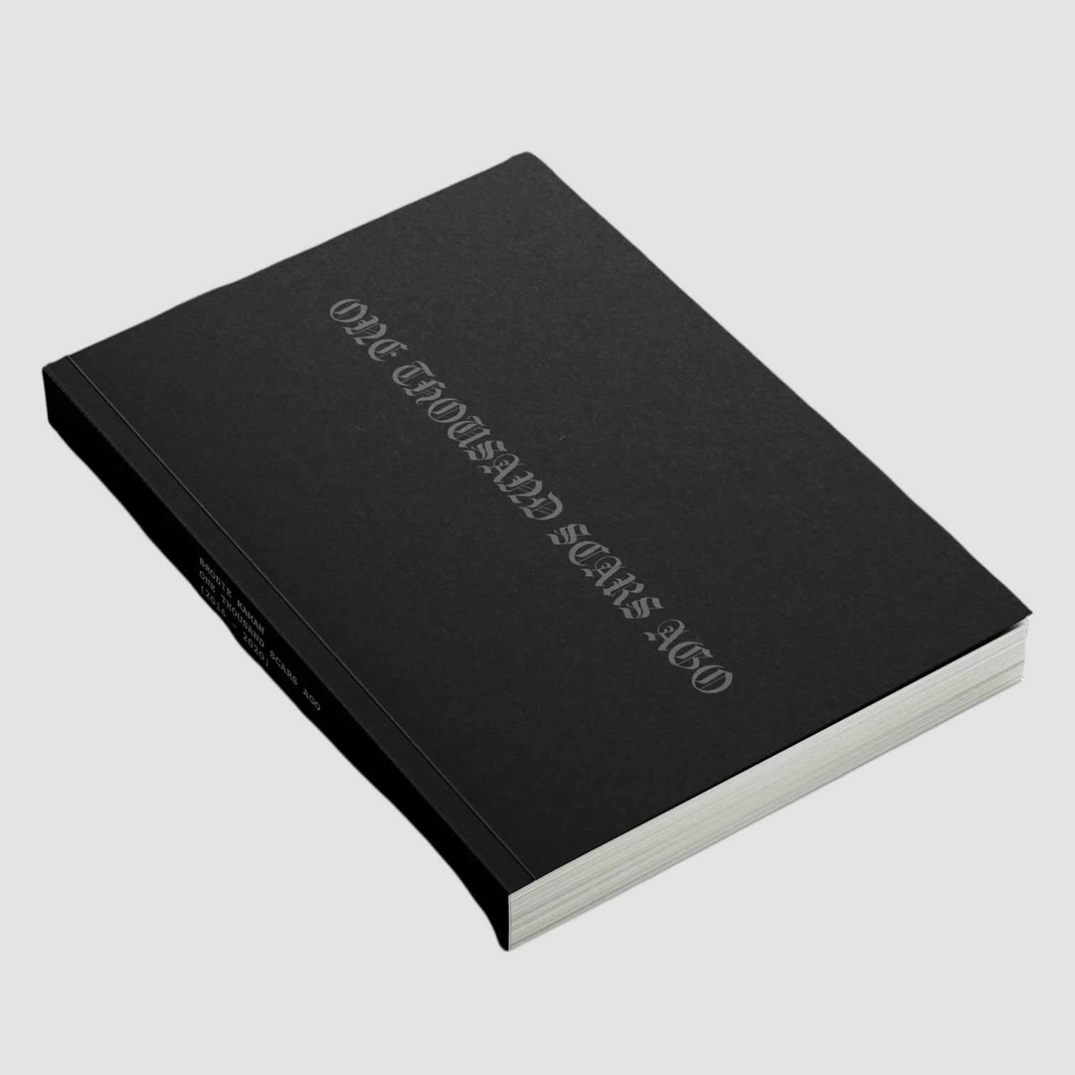 2026 Brodie Kaman One Thousand Scars Ago Book