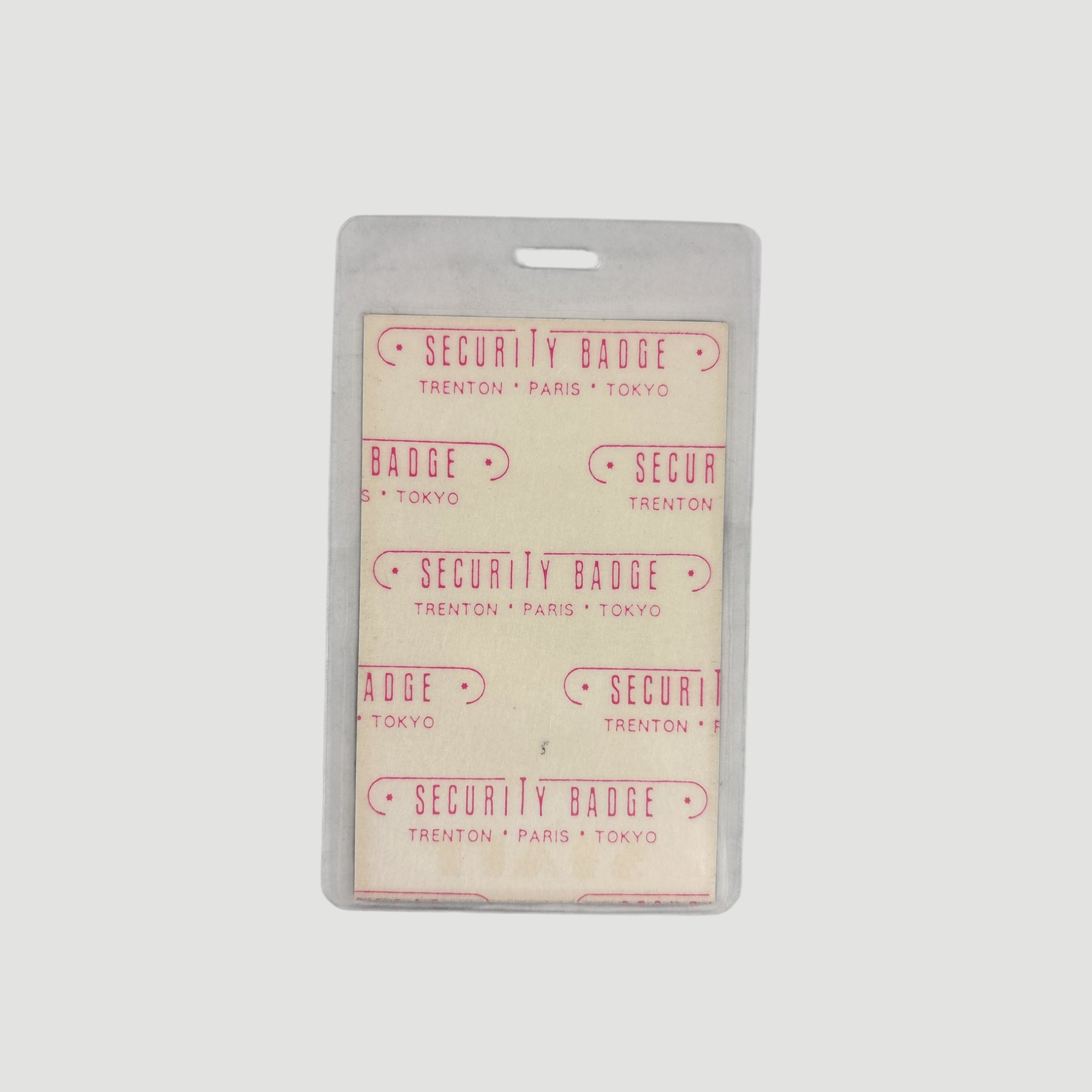 90's The Cure Backstage Pass