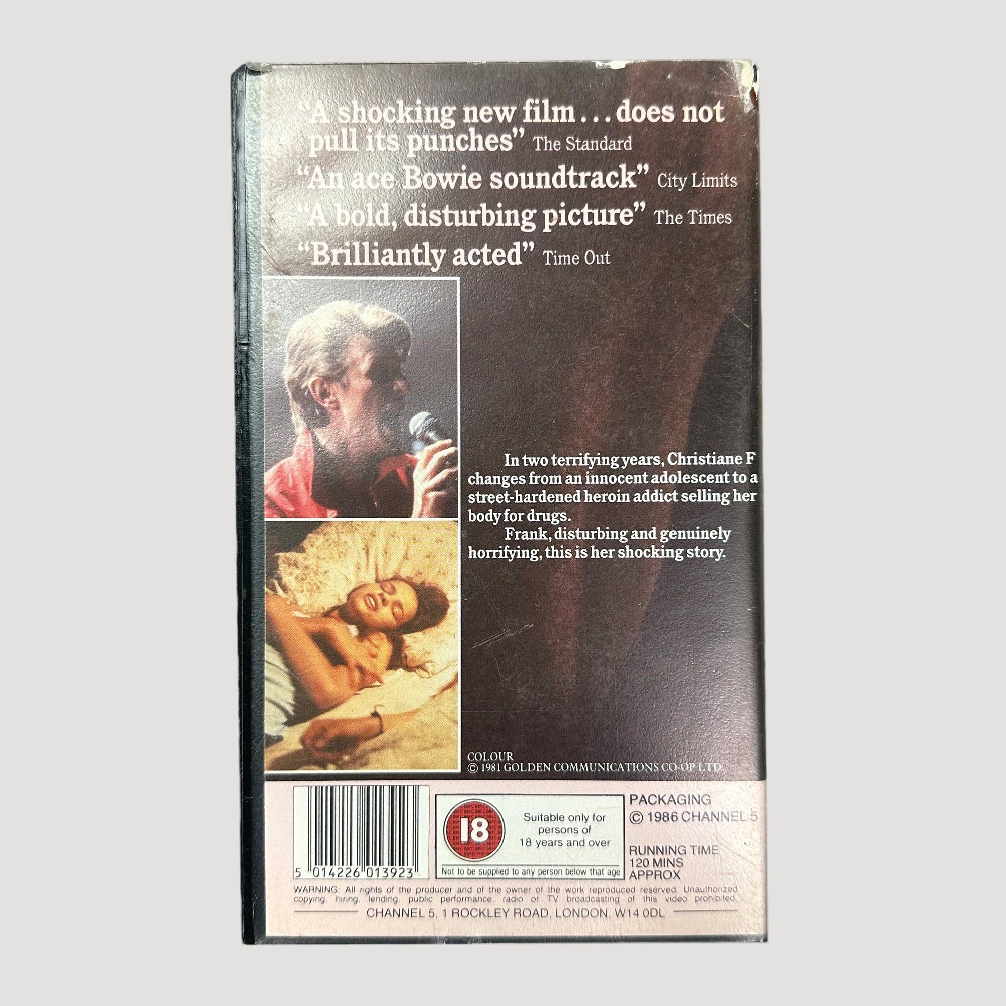 Early 80's Christiane F VHS