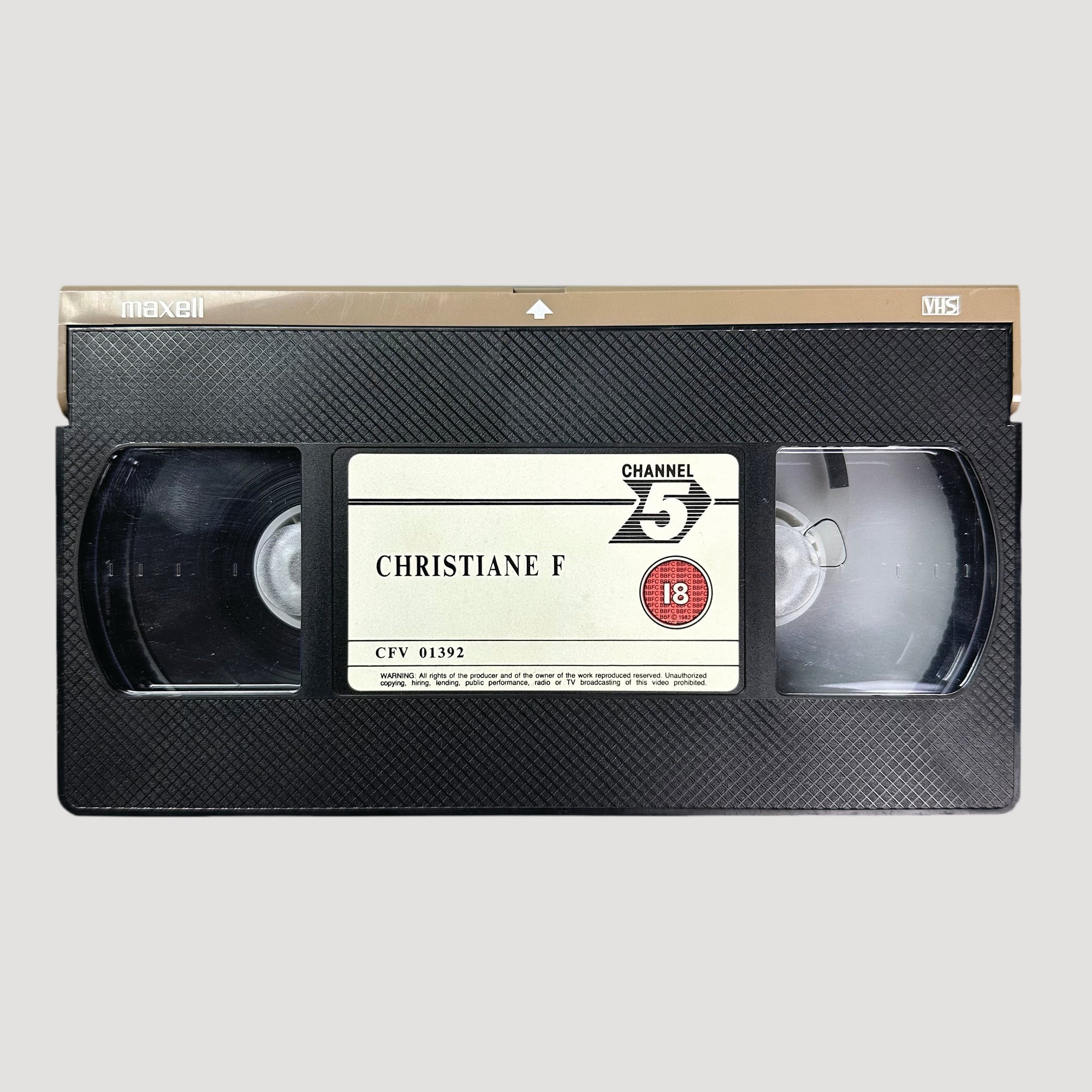 Early 80's Christiane F VHS