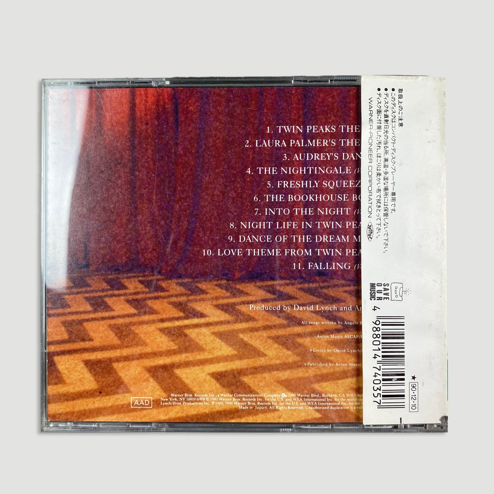 90's Twin Peaks JPN OST CD