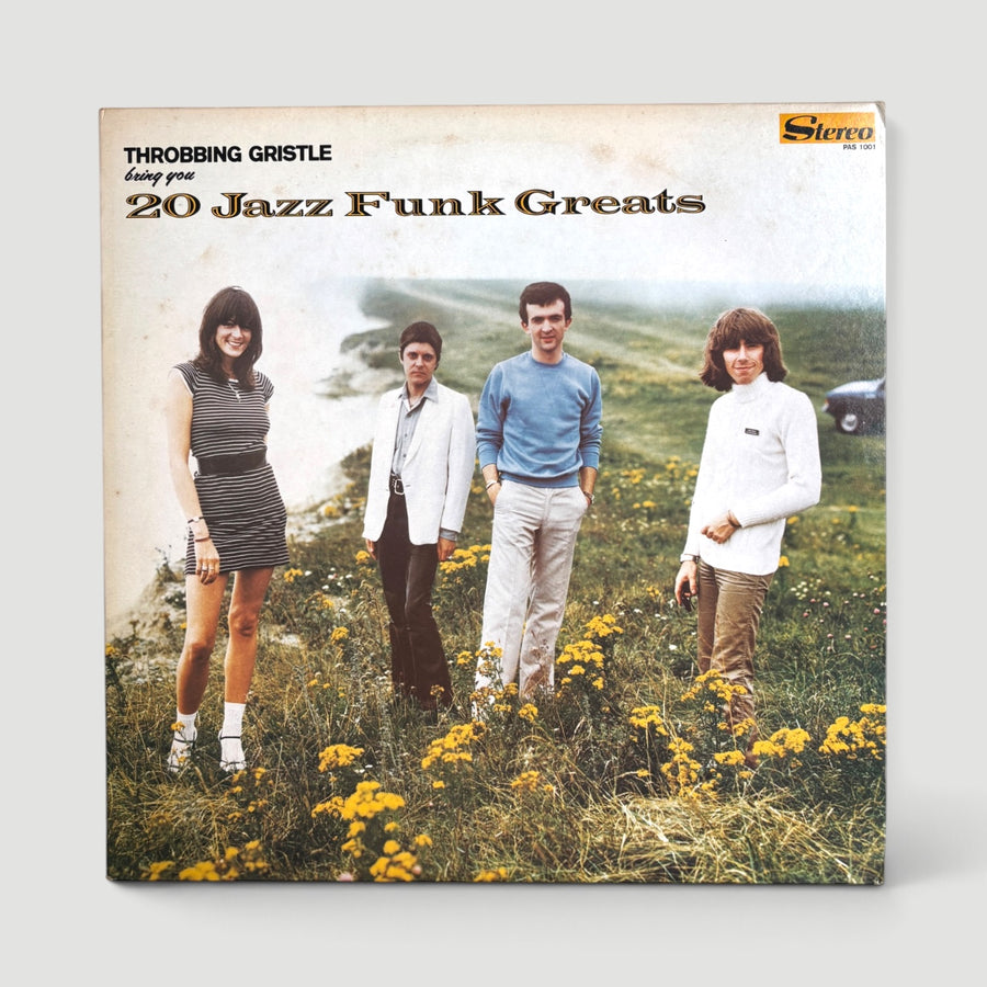 1981 Throbbing Gristle 20 Jazz Funk Greats Japanese 1st Press LP