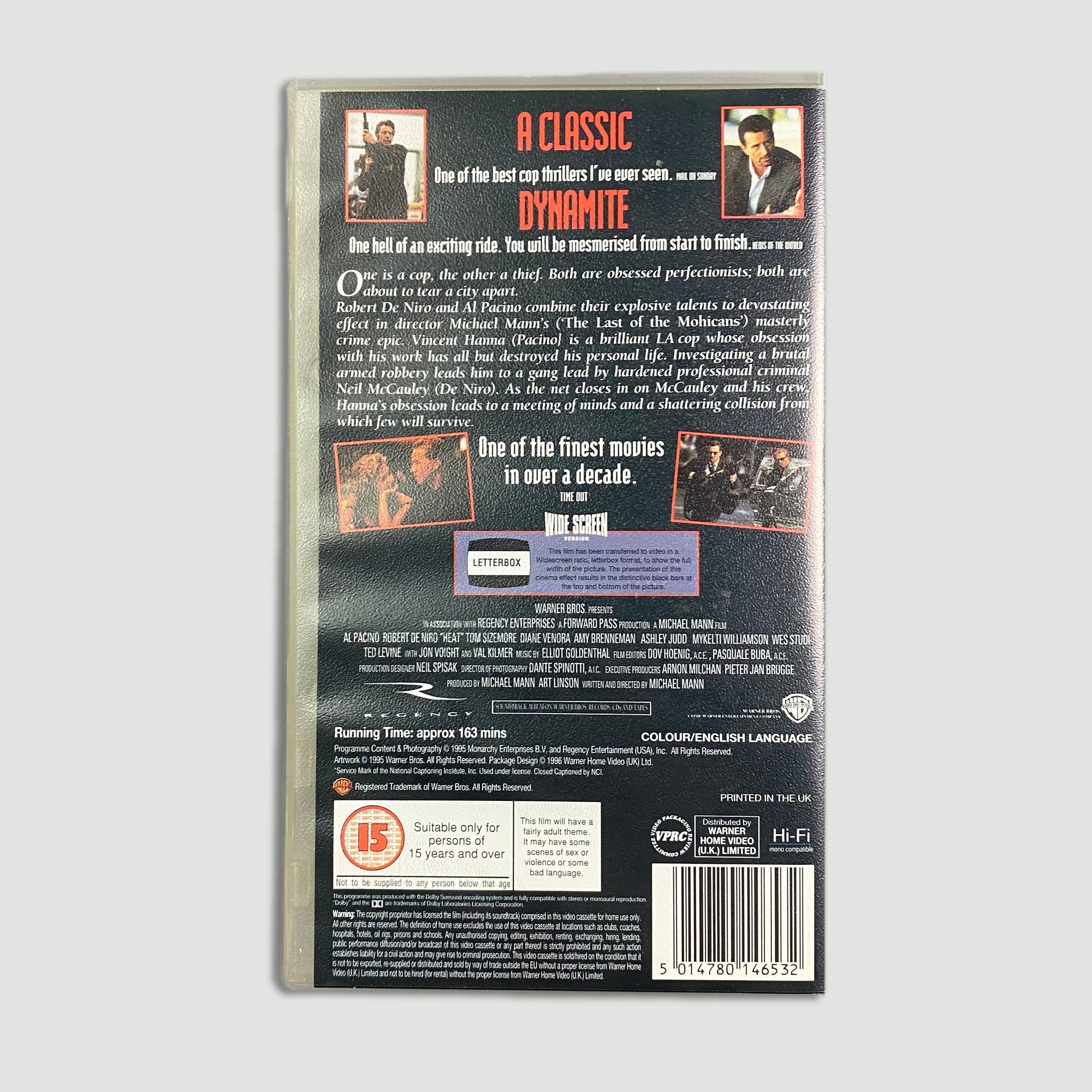 1996 Heat VHS Boxset