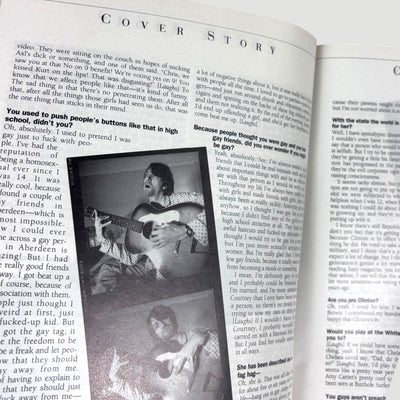 1993 The Advocate Kurt Cobain Cover Issue