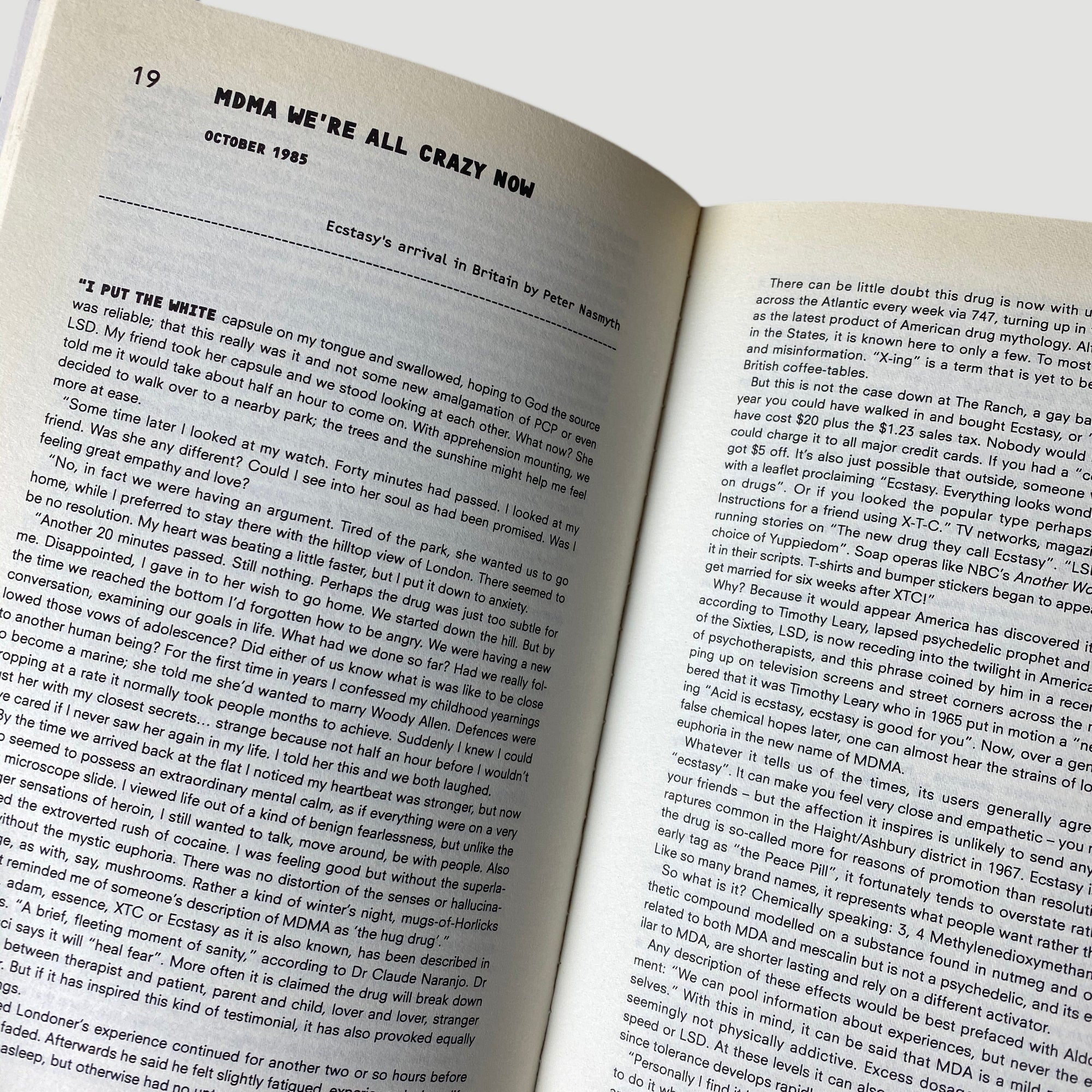 1997 The Face 'Nightfever' Club Writing in the Face 1980-1997